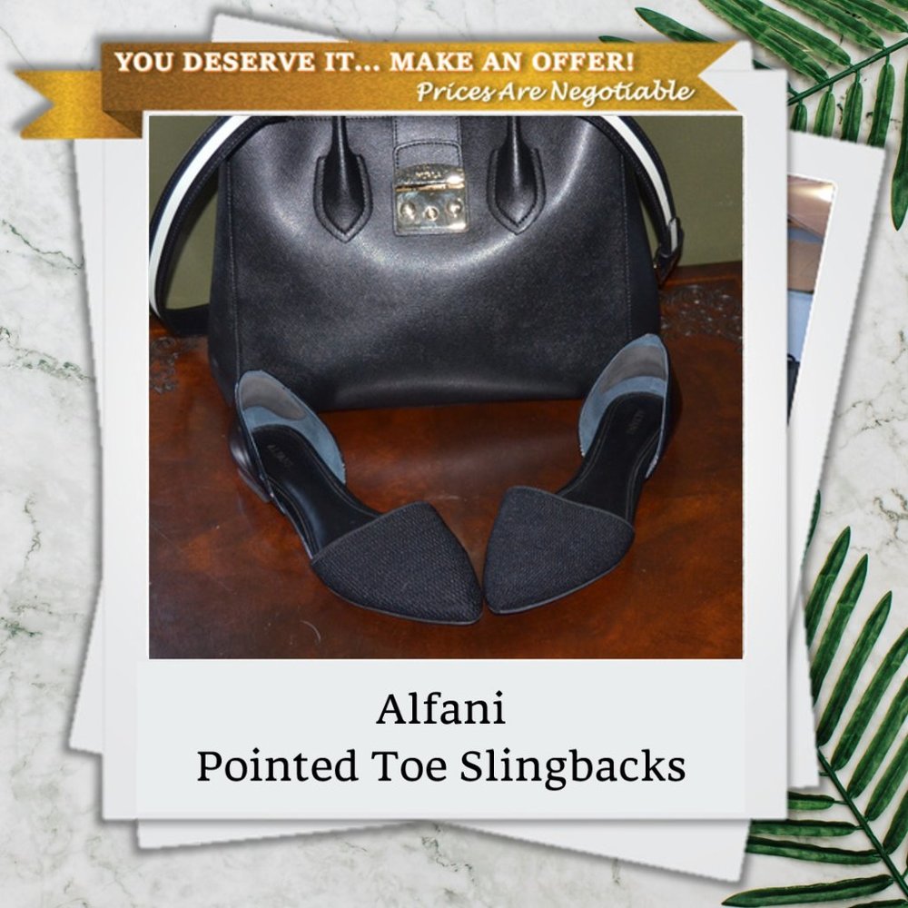 Alfani Pointed Toe Slingback